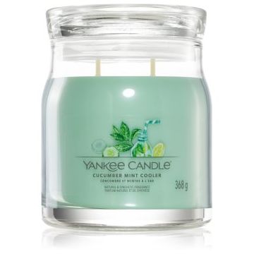 Yankee Candle Cucumber Mint Cooler lumânare parfumată Signature de firma original