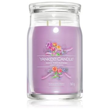 Yankee Candle Hand Tied Blooms lumânare parfumată Signature de firma original