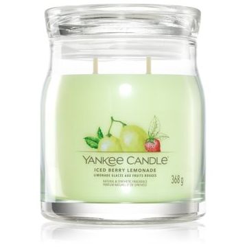 Yankee Candle Iced Berry Lemonade lumânare parfumată Signature ieftin