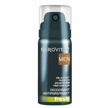 Deodorant Antiperspirant Gerovital Men Fresh, 40 ml ieftin