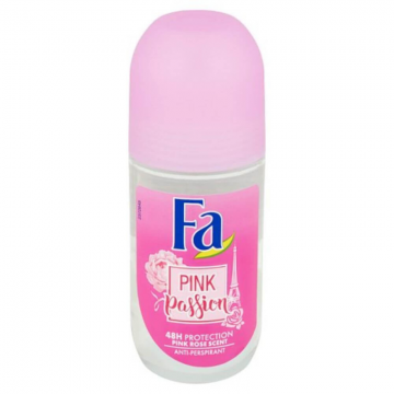 Deodorant Roll On FA, Pink Passion, 50 ml, 24 h Protectie, Formula Vegana de firma original