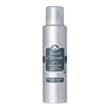 Deodorant Spray Tesori d'Oriente White Musk, pentru Femei, 150 ml, cu Mosc Alb