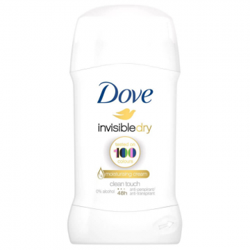 Deodorant Stick DOVE Invisible Dry, 40 ml