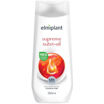 Lotiune de Corp Elmiplant Supreme Nutri Oil, 250 ml, Ulei de Migdale si Miere ieftina