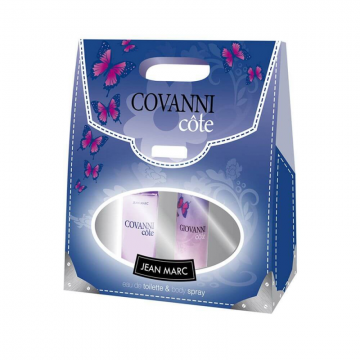 Set Cosmetice Femei JEAN MARC Covanni Cote, Parfum 50 ml si Spray Deodorant de Corp 75 ml ieftin