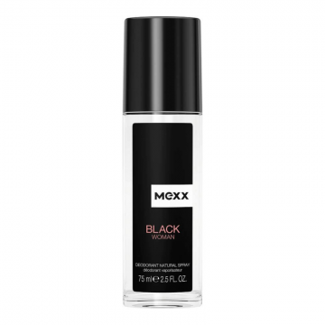 Spray Deodorant Natural Mexx Black Woman, 75 ml de firma original