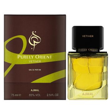 Ajmal Purely Orient Vetiver Apa de parfum, Unisex, 75 ml (Concentratie: Apa de Parfum, Gramaj: 75 ml) de firma original