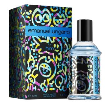 Emanuel Ungaro for Him Apa de Parfum, Barbati (Concentratie: Apa de Toaleta, Gramaj: 30 ml) ieftin