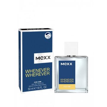 Mexx Whenever Wherever, Apa de Toaleta, Barbati (Concentratie: Apa de Toaleta, Gramaj: 30 ml)