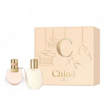 Set Cadou Chloe Nomade, Apa de Parfum, Femei (Continut set: 50 ml Apa de Parfum + 100 ml Lotiune de corp) de firma original