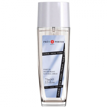 Spray Deodorant Pret a Porter Original, 75 ml, Deodorant Femei, Deodorant PRET a PORTER Original