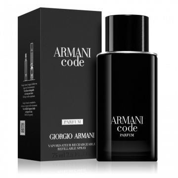 Giorgio Armani Code, Barbati, Parfum, reîncărcabil (Gramaj: 75 ml, Concentratie: Parfum) de firma original