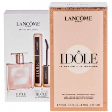 Set Cadou Lancome Idole Le Parfum, Femei (Continut set: 25 ml Apa de Parfum + 8 ml Lash Lifting Mascara) de firma original