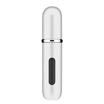 Sticluta reincarcabila cu atomizer Travel Classic 5 ml (Gramaj: 5 ml, Concentratie: Sticluta reincarcabila parfum, Culoare bijuterii: Silver) de firma original