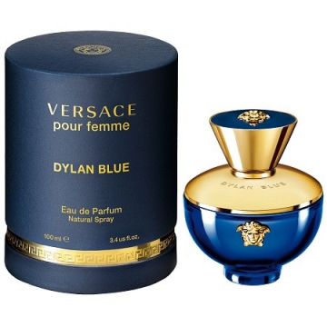 Versace Dylan Blue pour Femme, Apa de Parfum (Concentratie: Apa de Parfum, Gramaj: 100 ml)