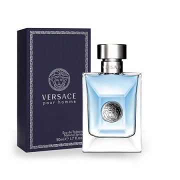 Versace pour Homme (Medusa), Apa de Toaleta, Barbati (Concentratie: Apa de Toaleta, Gramaj: 50 ml) ieftin