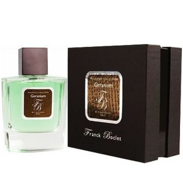 Franck Boclet Geranium, Apa de Parfum, Unisex (Concentratie: Apa de Parfum, Gramaj: 100 ml)