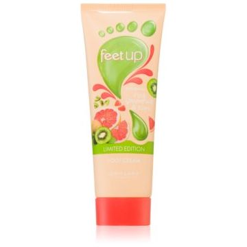 Oriflame Feet Up Pink Grapefruit & Kiwi cremă revigorantă pentru picioare ieftina