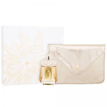 Set cadou Alien Goddess Thierry Mugler, Femei, Apa de Parfum (Continut set: 30 ml Apa de Parfum + portfard)