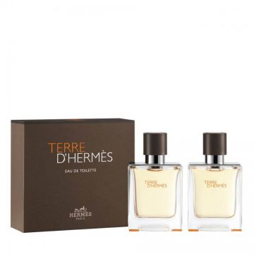 Set cadou Terre D'Hermes, Barbati, Apa de Toaleta (Continut set: 50 ml Apa de Toaleta + 50 ml Apa de Toaleta) de firma original