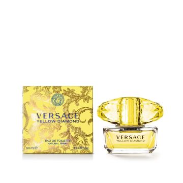 Versace Yellow Diamond, Apa de Toaleta, Femei (Concentratie: Apa de Toaleta, Gramaj: 50 ml) ieftin