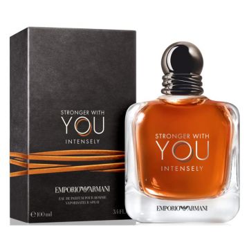 Armani Stronger With You Intensely, Barbati, Apa de Parfum (Concentratie: Apa de Parfum, Gramaj: 100 ml) de firma original