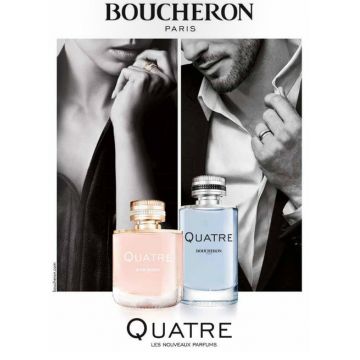 Boucheron Quatre, Apa de Parfum, Femei (Concentratie: Apa de Parfum, Gramaj: 50 ml) de firma original