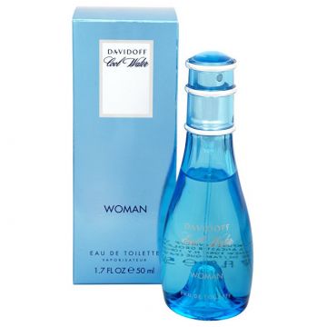 Davidoff Cool Water, Apa de Toaleta, Femei (Concentratie: Apa de Toaleta, Gramaj: 50 ml)