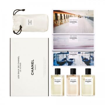 Set Chanel Les Eaux, Femei, Apa de toaleta (Concentratie: Apa de Toaleta, Gramaj: 3 x 50 ml) de firma original