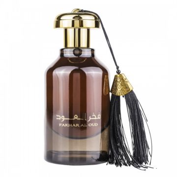 Apa de Parfum Fakhar Al Oud Ard Al Zaafaran Barbati - 100ml de firma original