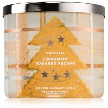 Bath & Body Works Cinnamon Sugared Pecans lumânare parfumată ieftin