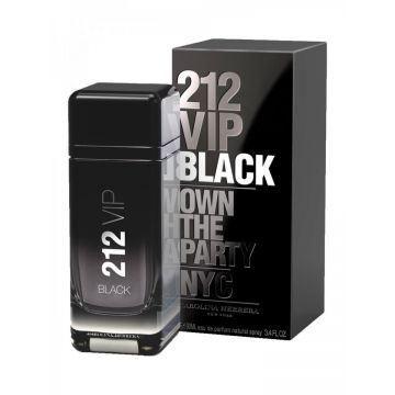 Carolina Herrera 212 VIP Black Men, Apa de parfum (Concentratie: Apa de Parfum, Gramaj: 100 ml) de firma original