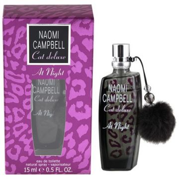 Cat Deluxe At Night Naomi Campbell, Apa de Toaleta, Femei (Concentratie: Apa de Toaleta, Gramaj: 15 ml) ieftin