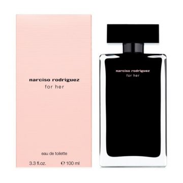 Narciso Rodriguez For Her Apa de Toaleta, Femei (Concentratie: Apa de Toaleta, Gramaj: 100 ml)