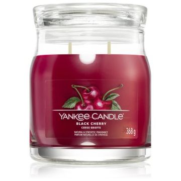 Yankee Candle Black Cherry lumânare parfumată Signature ieftin