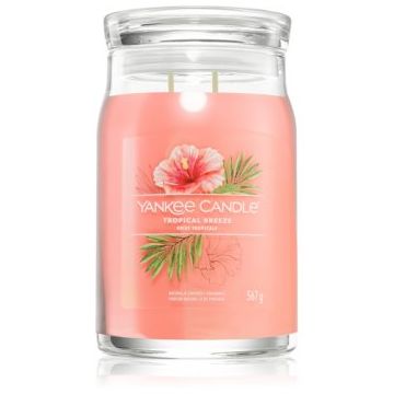 Yankee Candle Tropical Breeze lumânare parfumată Signature de firma original