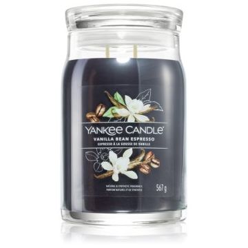 Yankee Candle Vanilla Bean Espresso lumânare parfumată Signature