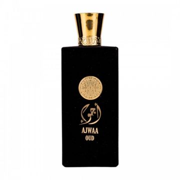 Apa de Parfum Ajwaa Oud Black Nusuk Barbati- 100ml ieftin