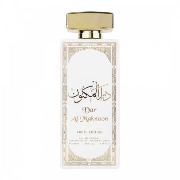 Apa de Parfum Dar Al Maknoon White Edition Wadi Al Khaleej Unisex - 100ml