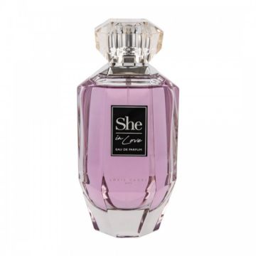 Apa de Parfum She In Love Louis Varel Femei - 100ml de firma original