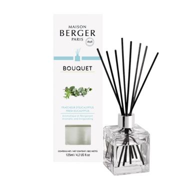 Difuzor parfum camera Maison Berger Bouquet Parfume Cube Fraicheur d'Eucalyptus 125ml de firma original