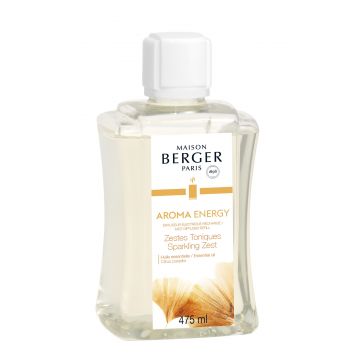 Parfum pentru difuzor ultrasonic Maison Berger Aroma Energy - Zestes Toniques 475ml de firma original