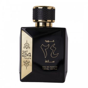 Set Oud 24 Hours Ard Al Zaafaran Apa de Parfum Unisex - 100ml + Deo - 50ml de firma original