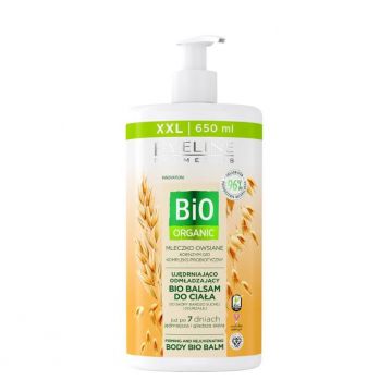 Balsam de corp Eveline Cosmetics Bio Organic cu lapte de ovaz, 650 ml de firma originala