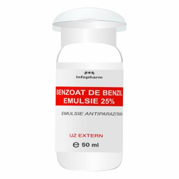 Benzoat de benzil emulsie 50 ml