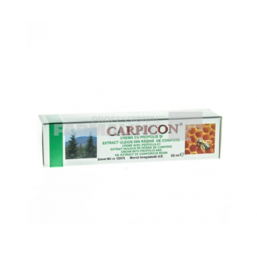 Carpicon crema cu propolis si rasina de conifere 50 ml ieftina