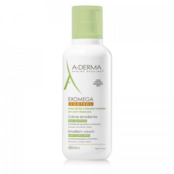 Crema emolienta anti-prurit Exomega Control Laboratoires A- Derma (Concentratie: Crema, Gramaj: 400 ml) de firma originala