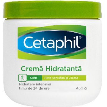 Crema hidratanta de corp Cetaphil Hidratare Intensa 450 g (Concentratie: Crema de corp, Gramaj: 450 g) de firma originala