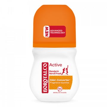 Deodorant Roll-On Borotalco Active Mandarine si Neroli (Concentratie: Roll-On, Gramaj: 50 ml) de firma original