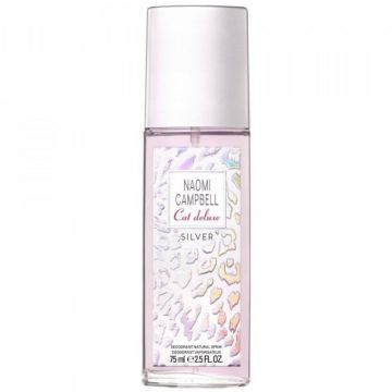 Deodorant Spray Naomi Campbell Cat Deluxe Silver, Anti-Perspirant, For Women, 75 ml de firma original